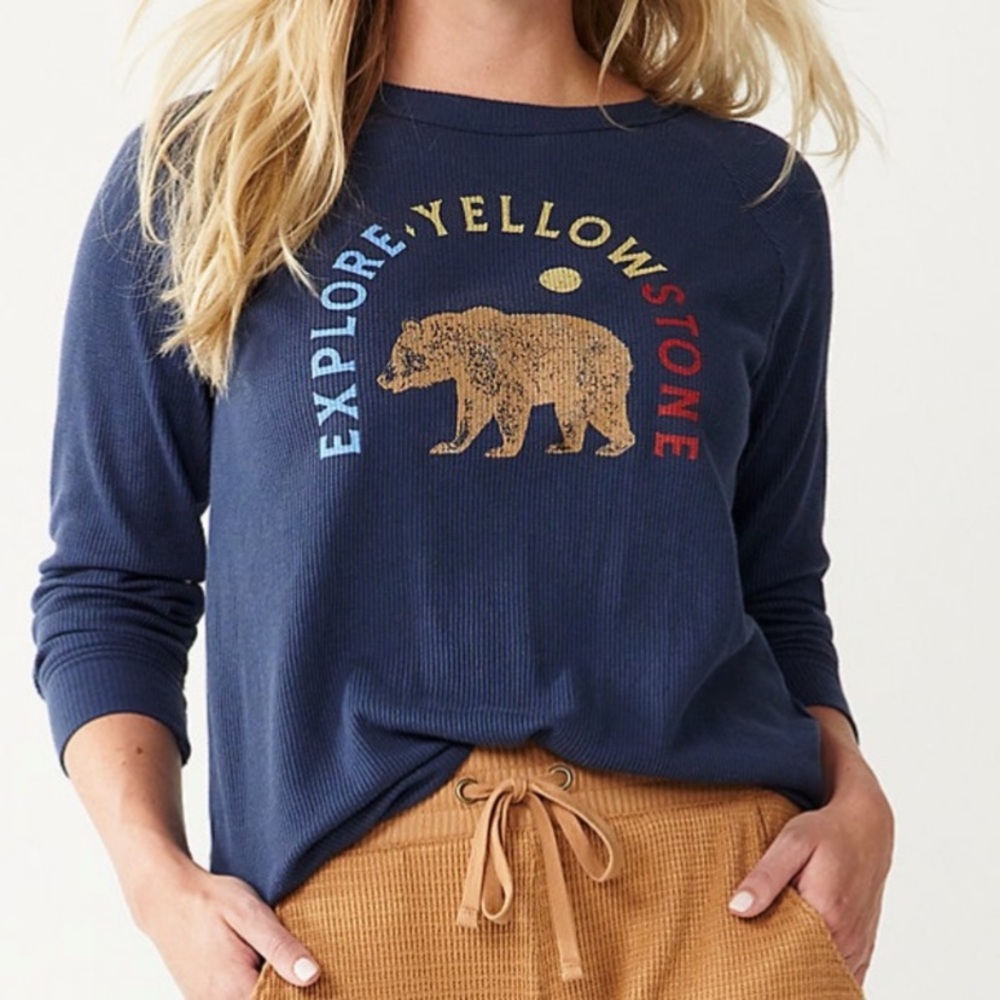 Sonoma Explore Yellowstone Thernal Long Sleeve Shirt